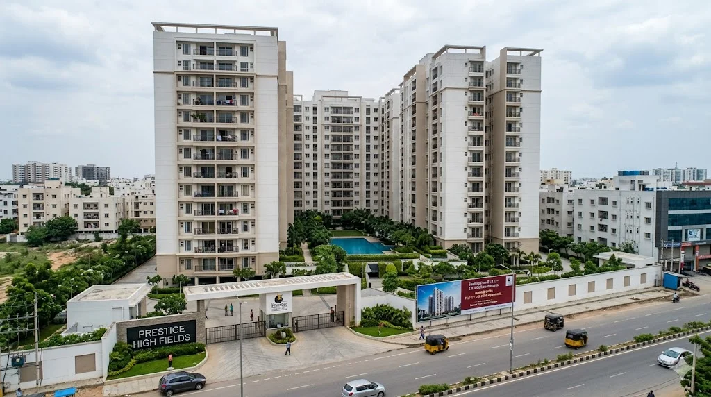 Beautifully designed 2 and 3 BHK apartment interiors by Prestige Group in Hyderabad, perfectly suited for a 2 crore budget.